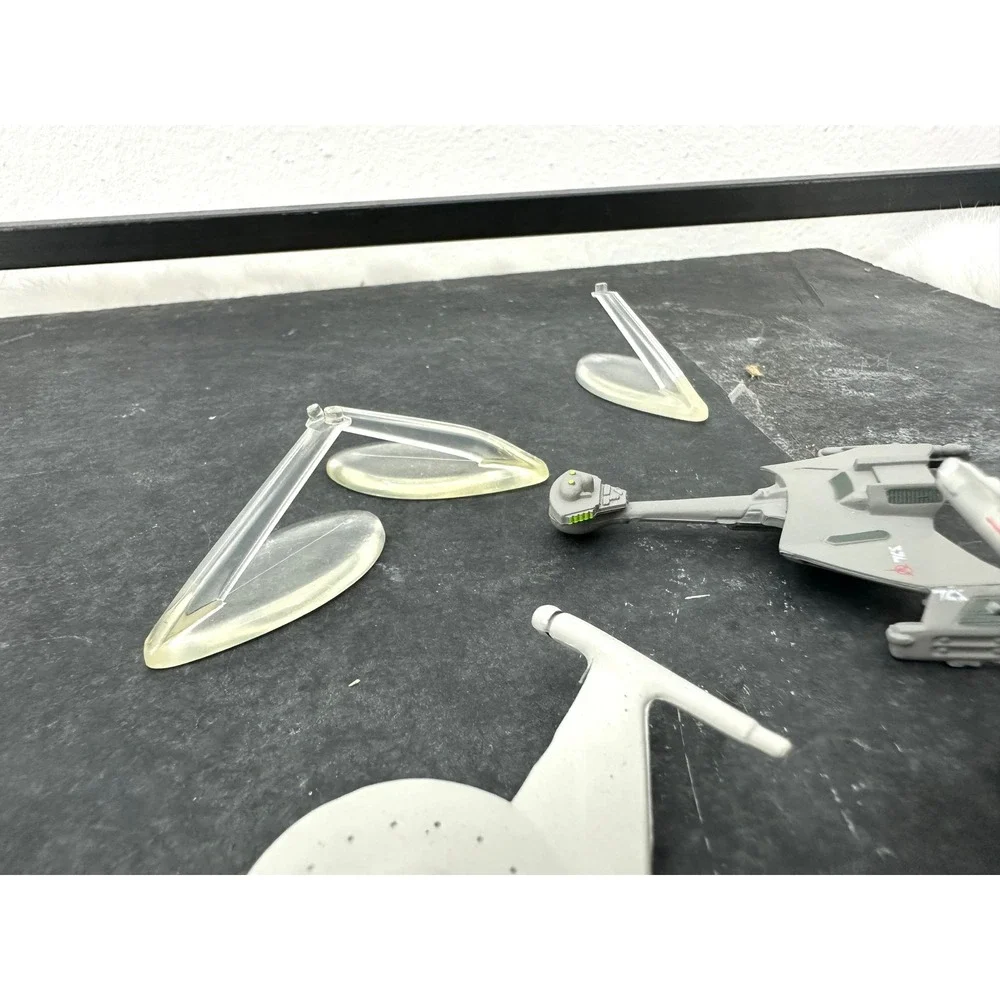 Vintage Star Trek Micro Machines Space Lot Bird of Prey/Battlecruiser #1